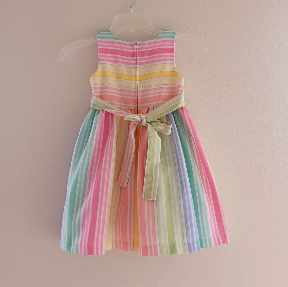 BONNIE JEAN Girl's Striped Dress, size 5 - Picture 2 of 16